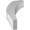 Ekena Millwork 4-in. W x 14-in. D x 26-in. H Thorton Architectural Grade PVC Knee Brace BRCP04X14X26THR - alternate 5